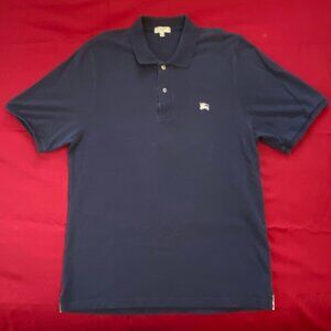Burberry Blue Short-Sleeve Polo Shirt